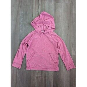 Hanna Andersson Pink UV Sweatshirt with Hood, 4T (U2)
